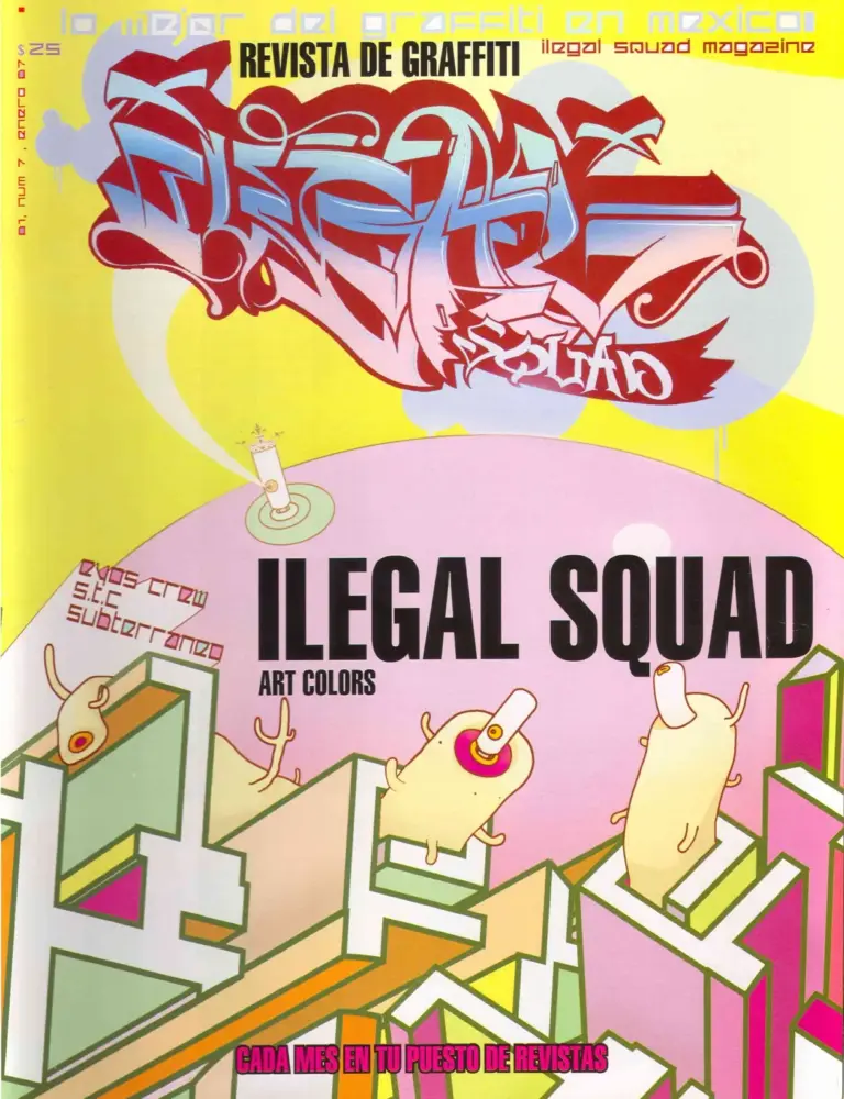 Ilegal Squad Art Colors Issue 7 (2007)