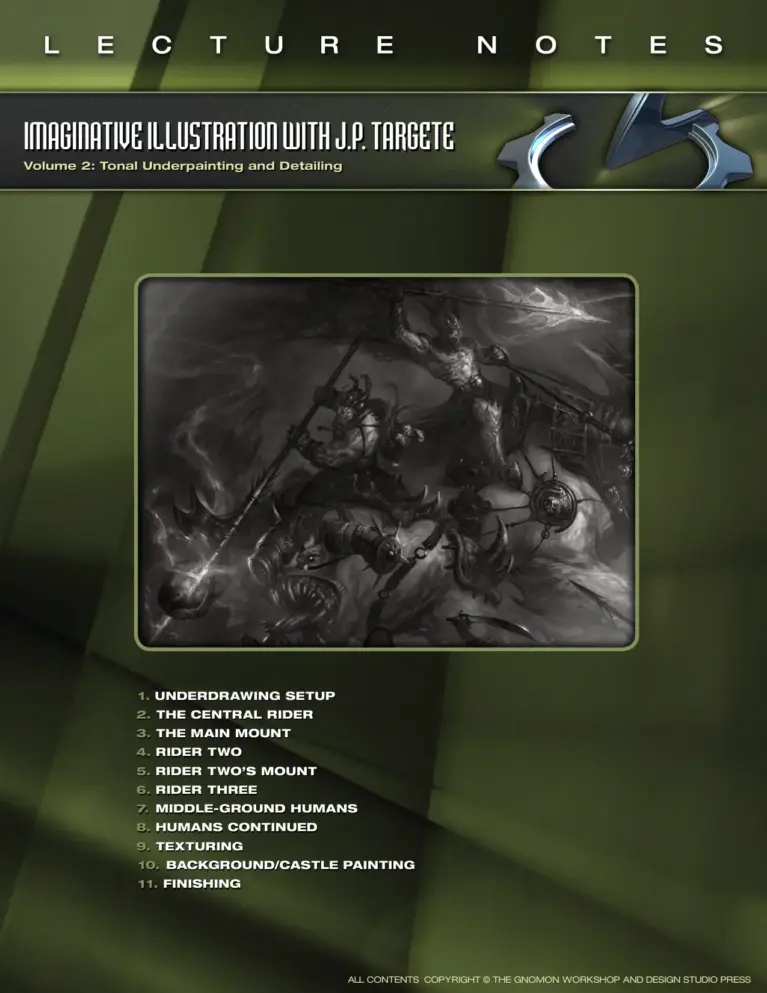 Imaginative Illustration with J.P. Targete Volume 2: Tonal Underpainting and Detailing