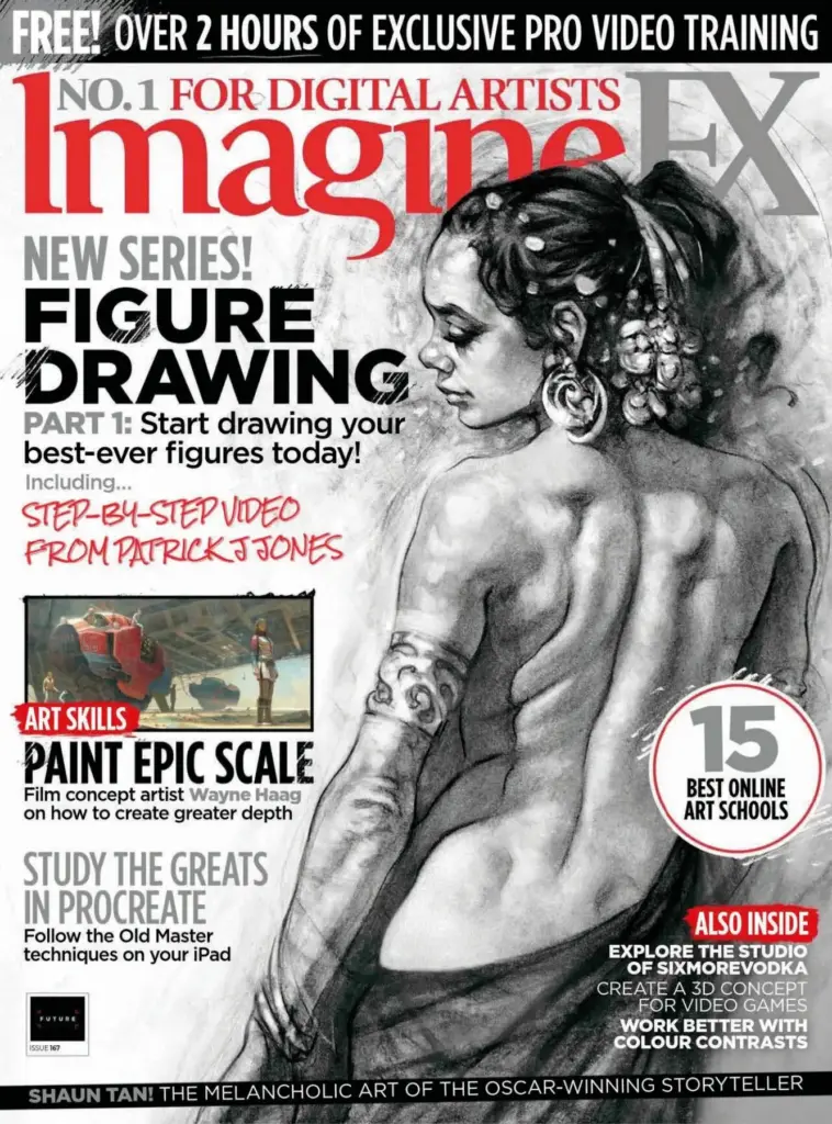 ImagineFX 2018-12 – Figure Drawing