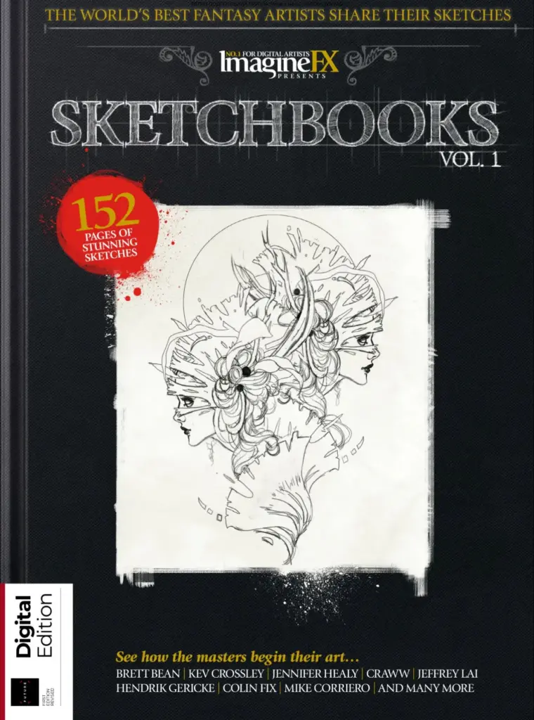 ImagineFX 2019 Sketchbooks Vol 1