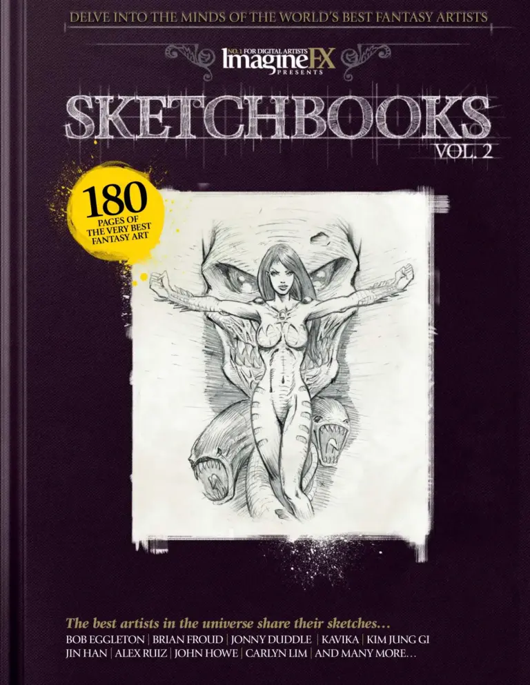 ImagineFX 2019 Sketchbooks Vol. 2