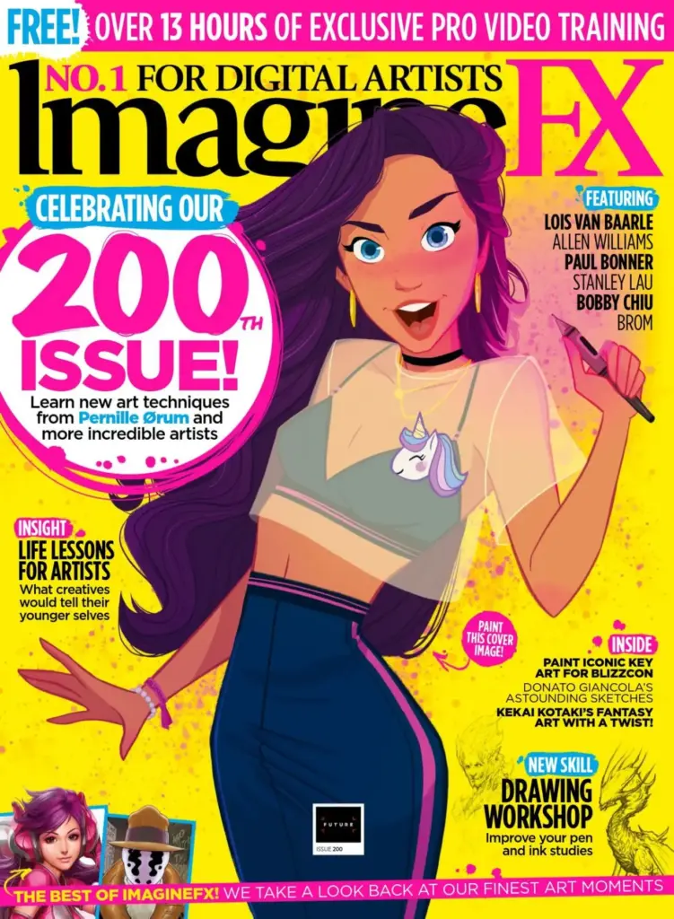 ImagineFX 2021-06: Celebrating Our 200th Issue!
