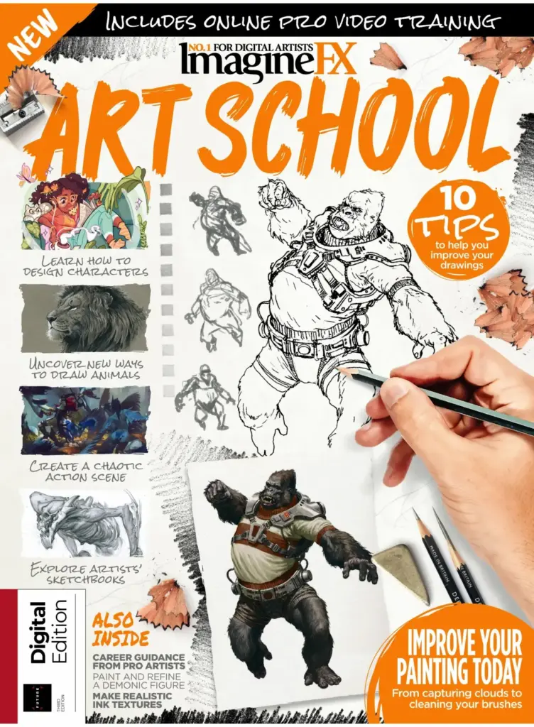 ImagineFX 2023 Art School, 3rd Edition