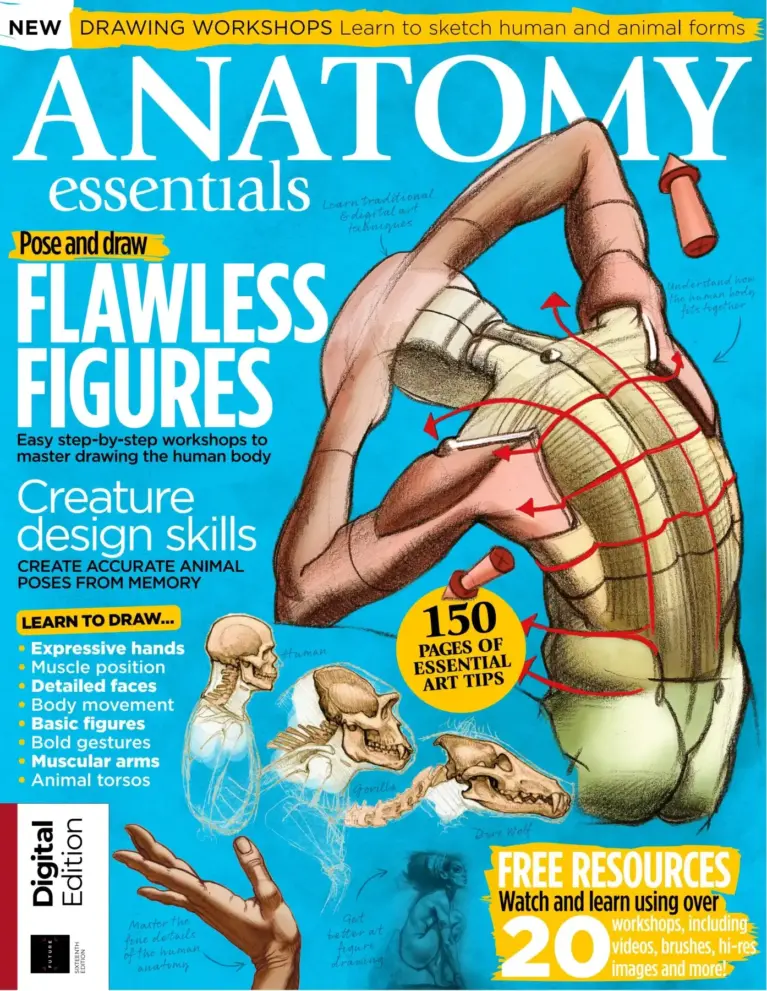 ImagineFX 2024 Anatomy Essentials 16th Edition