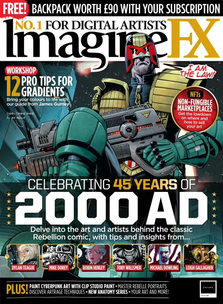 ImagineFX: 45 Years of 2000 AD