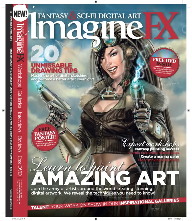 ImagineFX April 2006