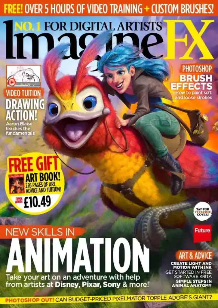 ImagineFX August 2015 Back Issue