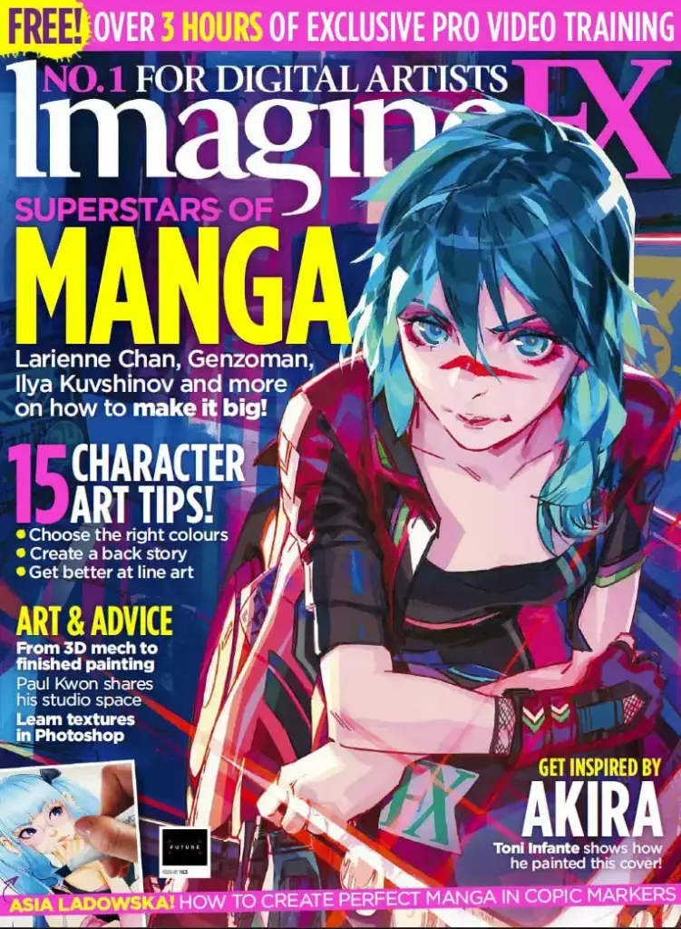 ImagineFX August 2018 Back Issue