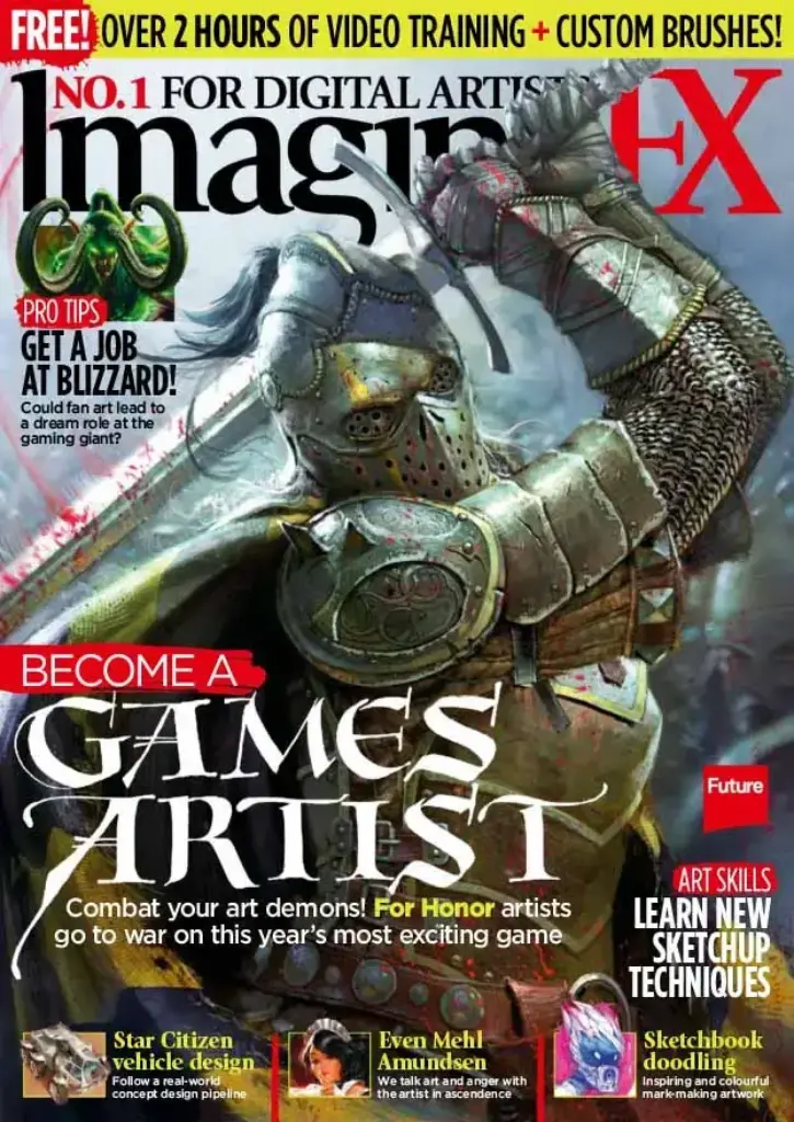 ImagineFX December 2016 Back Issue