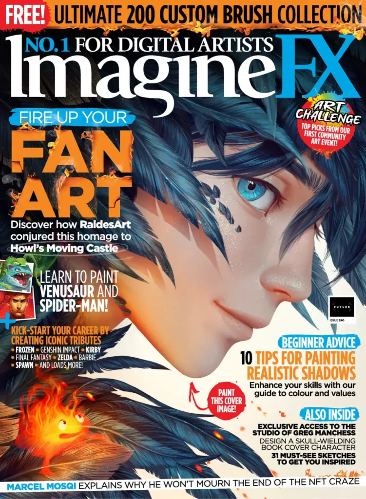 ImagineFX Digital Artist UK Magazine Issue 240