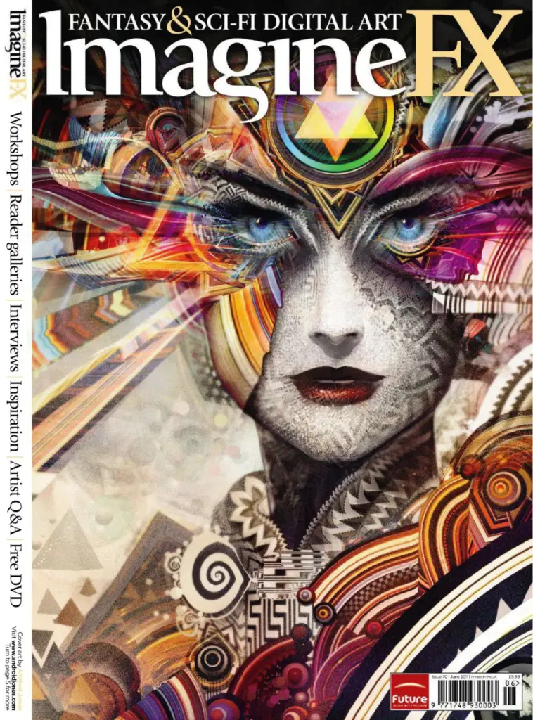ImagineFX Fantasy & Sci-Fi Digital Art Magazine June 2011