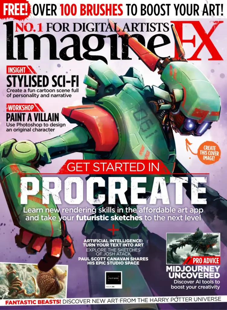 ImagineFX Get Painting No. 216 – September 2022