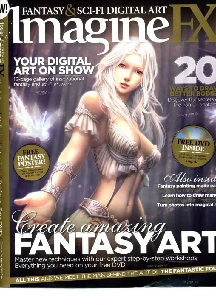 ImagineFX Issue 01: Fantasy & Sci-Fi Digital Art