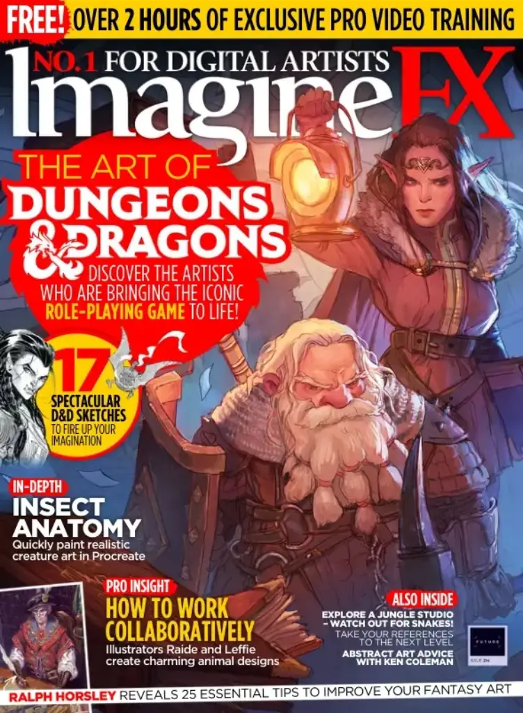 ImagineFX Issue 214: The Art of Dungeons & Dragons