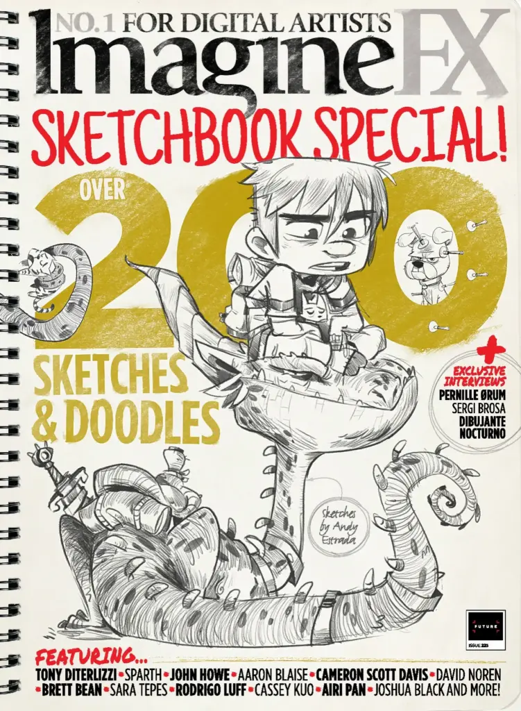 ImagineFX Issue 223: The Sketchbook Special