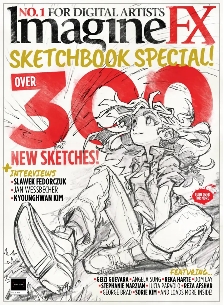 ImagineFX Issue 246: Sketchbooks