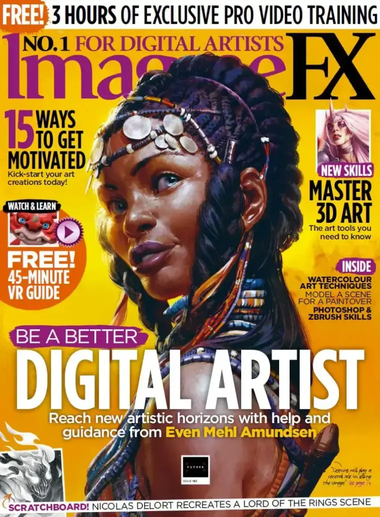 ImagineFX July 2018 Back Issue