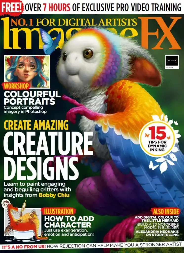 ImagineFX July 2021 Back Issue