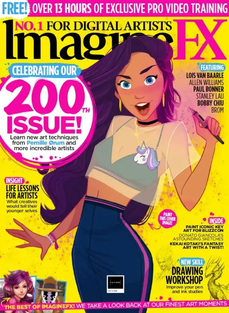 ImagineFX June 2021 Back Issue