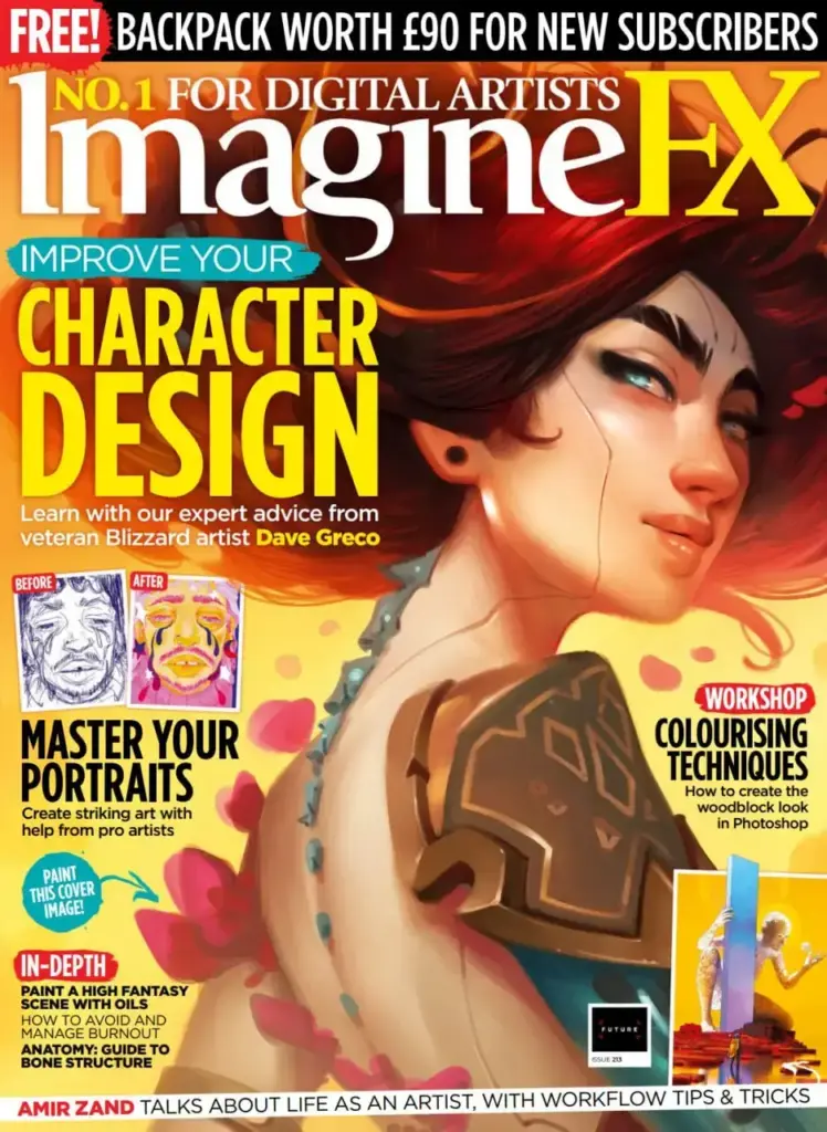 ImagineFX June 2022 Back Issue