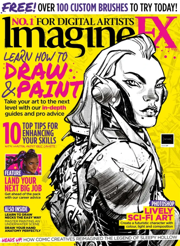 ImagineFX Learn How to Draw & Paint No. 217