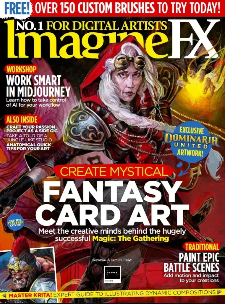 ImagineFX Magazine December 2022 Issue 219: Create Mystical Fantasy Art