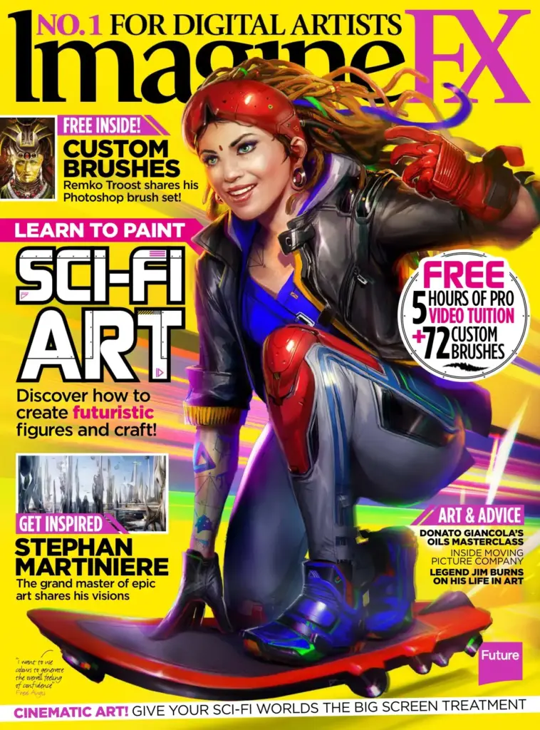 ImagineFX Magazine March 2015 Draw Paint Sci-Fi Art #119