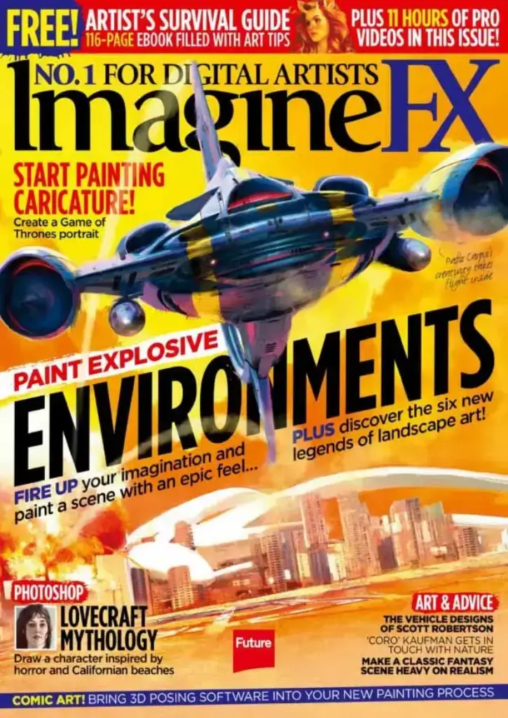ImagineFX October 2016 Back Issue