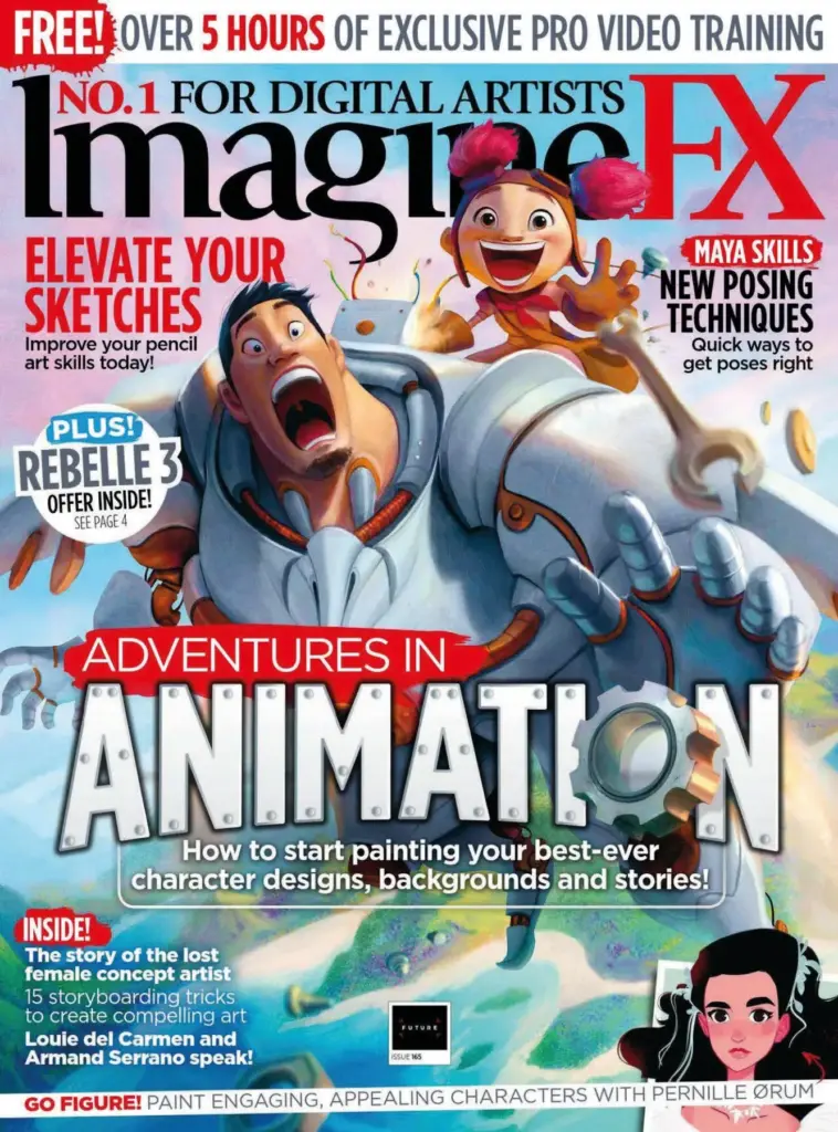ImagineFX October 2018: Adventures in Animation