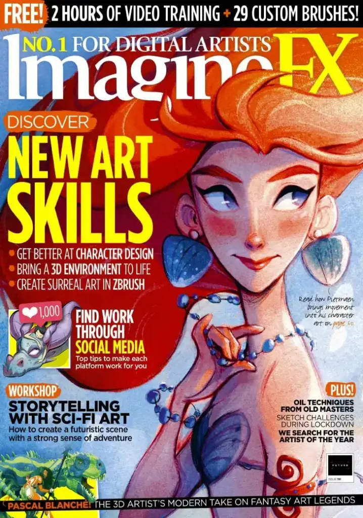 ImagineFX October 2020 Back Issue