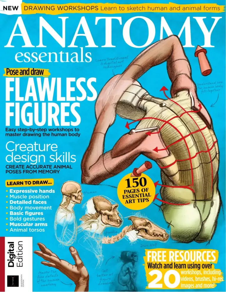 ImagineFX Presents Anatomy Essentials, 17th Edition