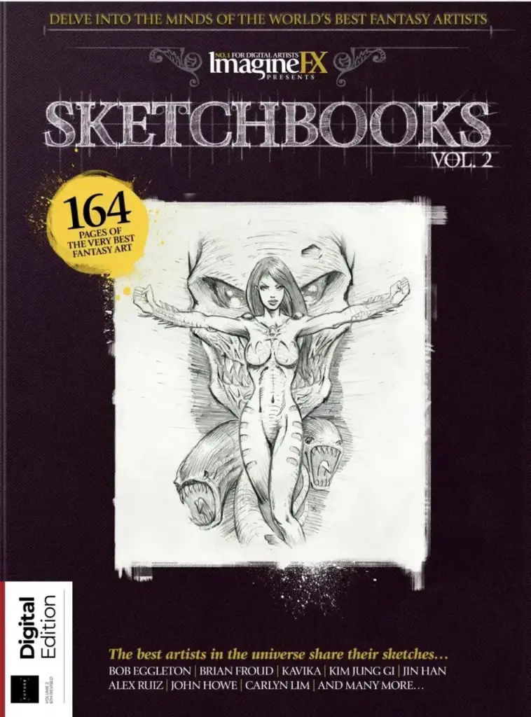 ImagineFX Presents Sketchbook Vol. 2: Sixth Revised Edition
