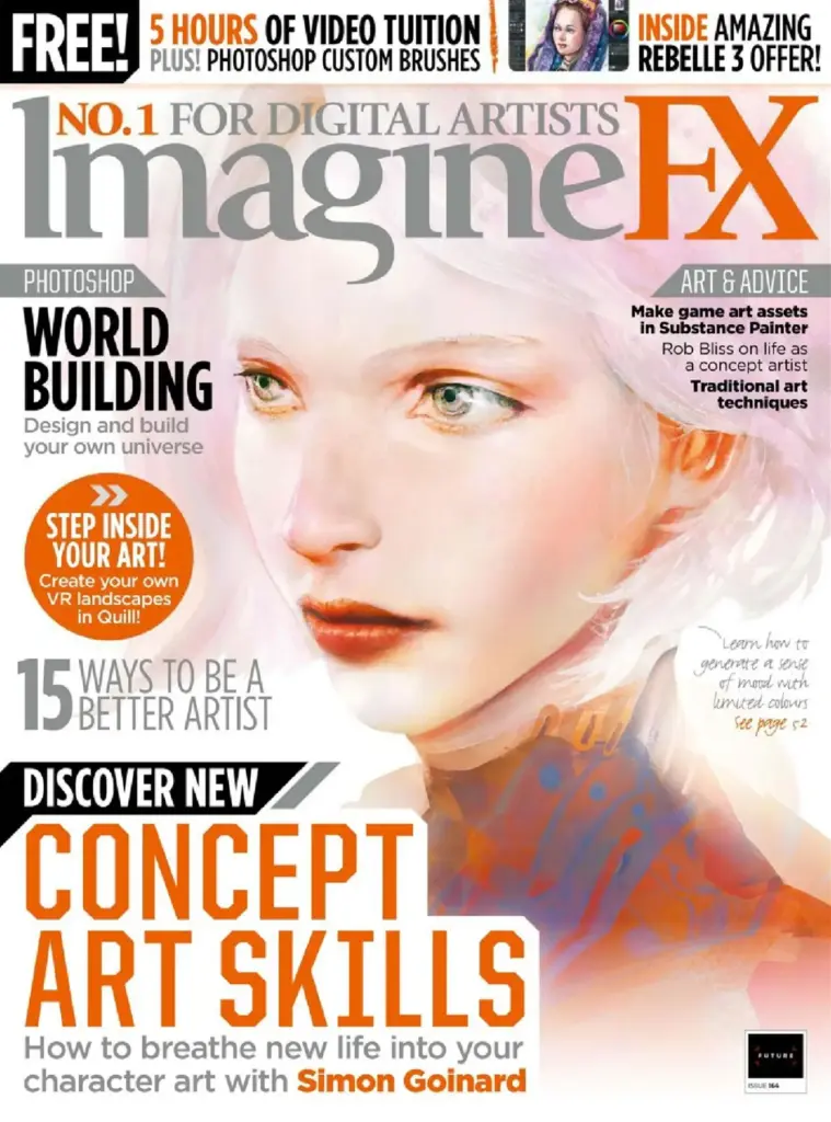 ImagineFX September 2018: Discover New Concept Art Skills