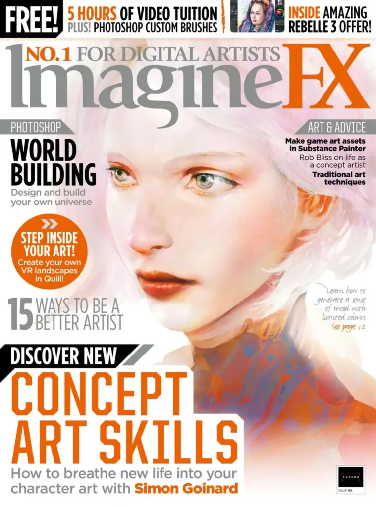 ImagineFX September 2018: Discover New Concept Art Skills