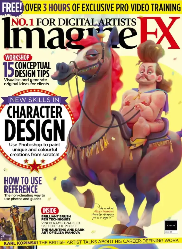 ImagineFX September 2019 Back Issue