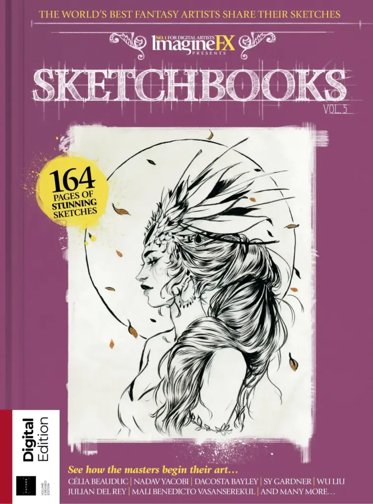 ImagineFX Sketchbook Vol 5 Revised Ed 2024