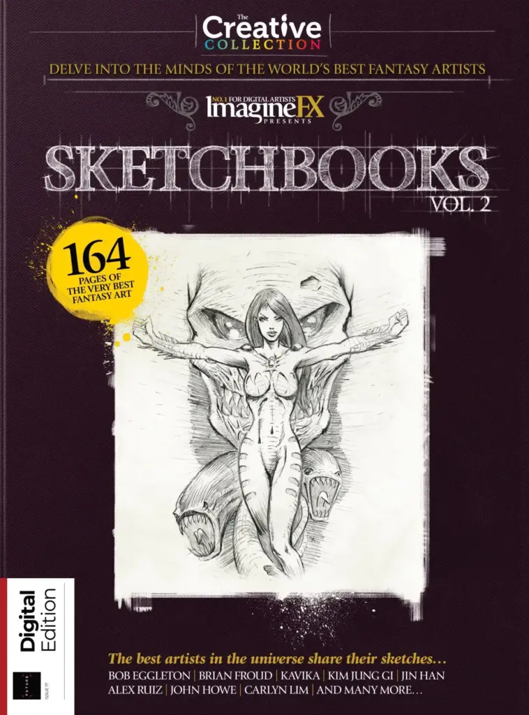 ImagineFX Sketchbooks Volume 2, Issue 17, 2021