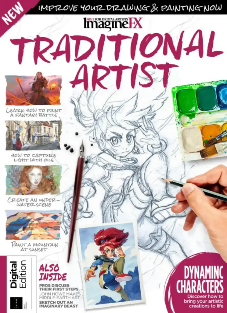 ImagineFX Traditional Artist Ed1 2023