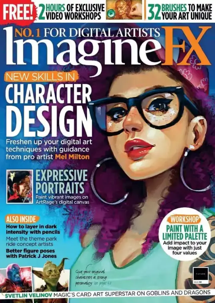 ImagineFX Xmas 2018 Back Issue