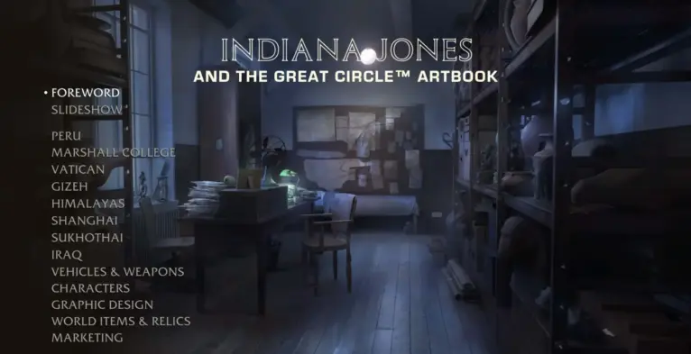 Indiana Jones and the Great Circle Artbook