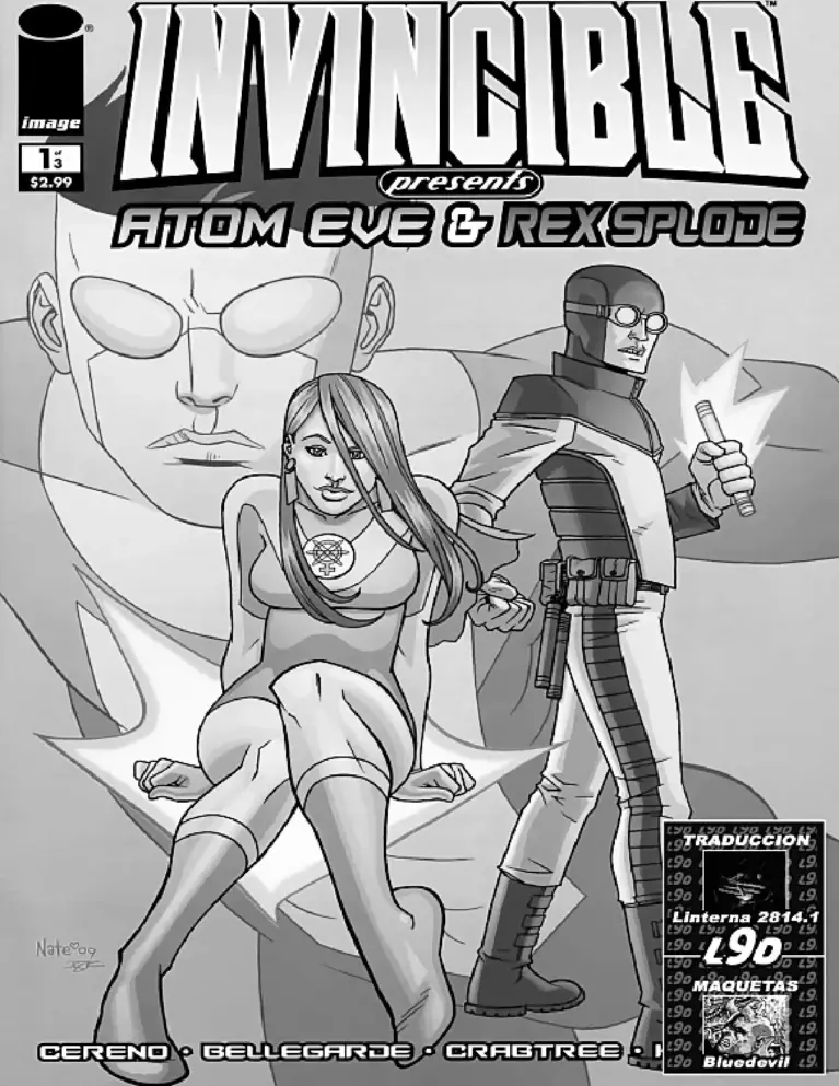 Invencible Presenta Atom Eve & Rex Splode 001