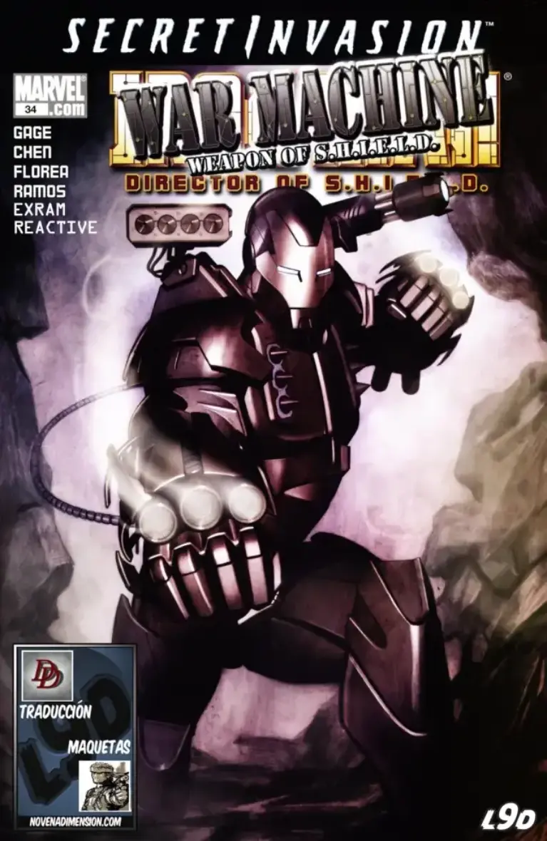 Iron Man: Director of S.H.I.E.L.D. #34 (December 2008)