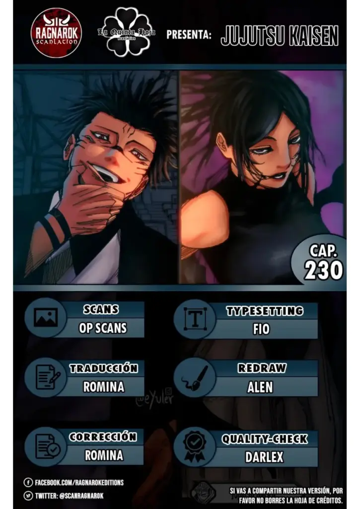 Jujutsu Kaisen 230
