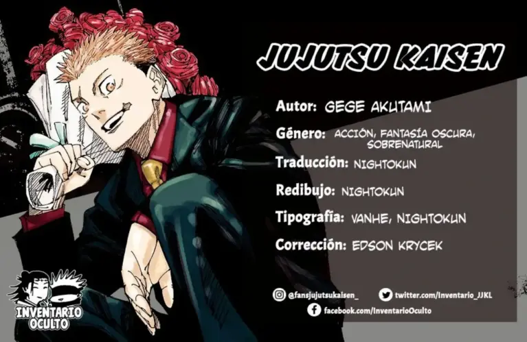 Jujutsu Kaisen, Capítulo 25: La Batalla Decisiva en el Área de Habitación (Noche)