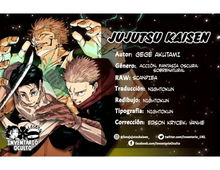Jujutsu Kaisen, Capítulo 258: La Batalla Decisiva en el Área Sas Shinjuku