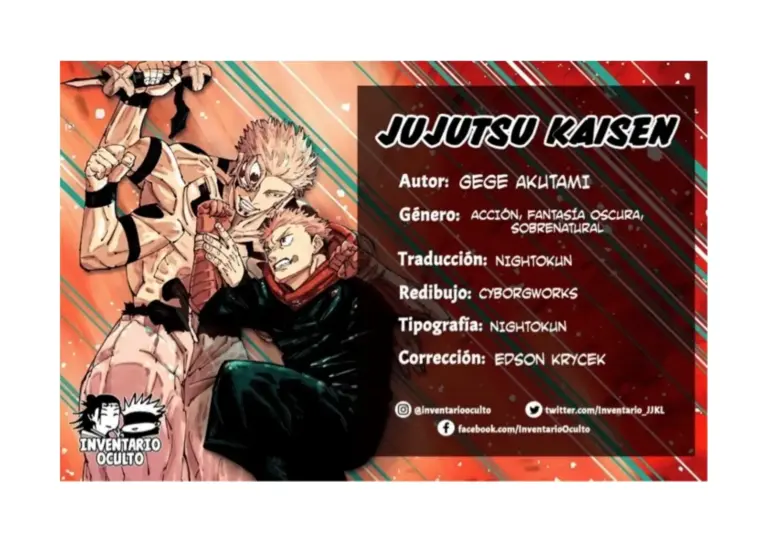 Jujutsu Kaisen: Capítulo 268: Conclusión y El Chico al Final