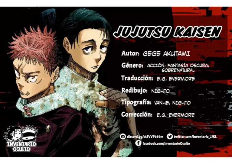 Jujutsu Kaisen, Chapter 204: Gangrey Aceitets