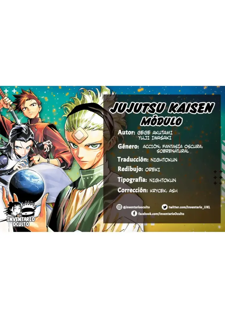 Jujutsu Kaisen Módulo 006