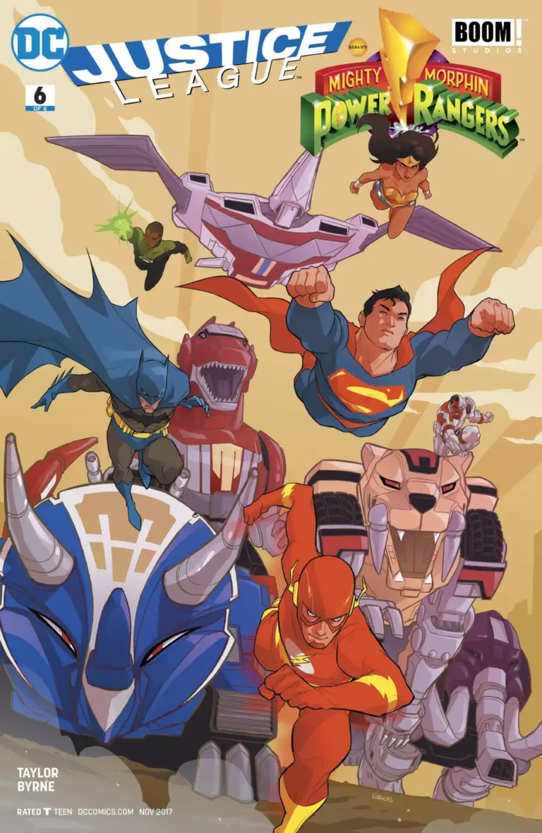 Justice League-Power Rangers #06