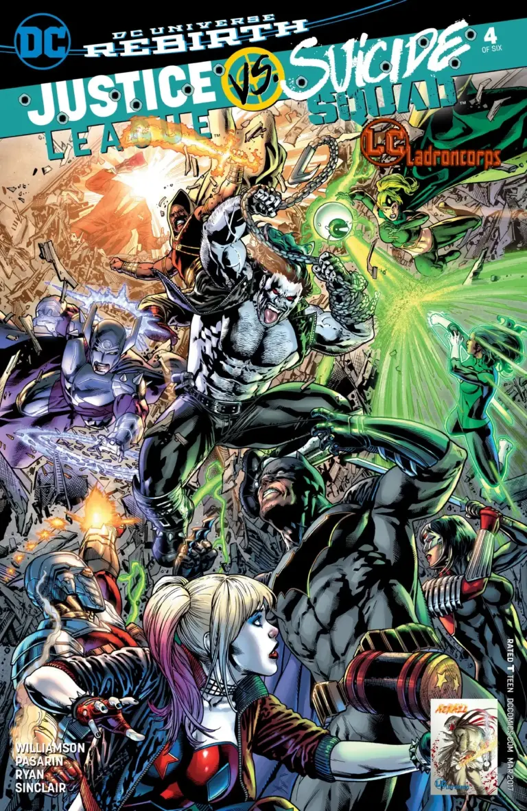 Justice League Vs Suicide Squad #4